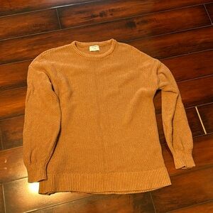 Camel colored sweater